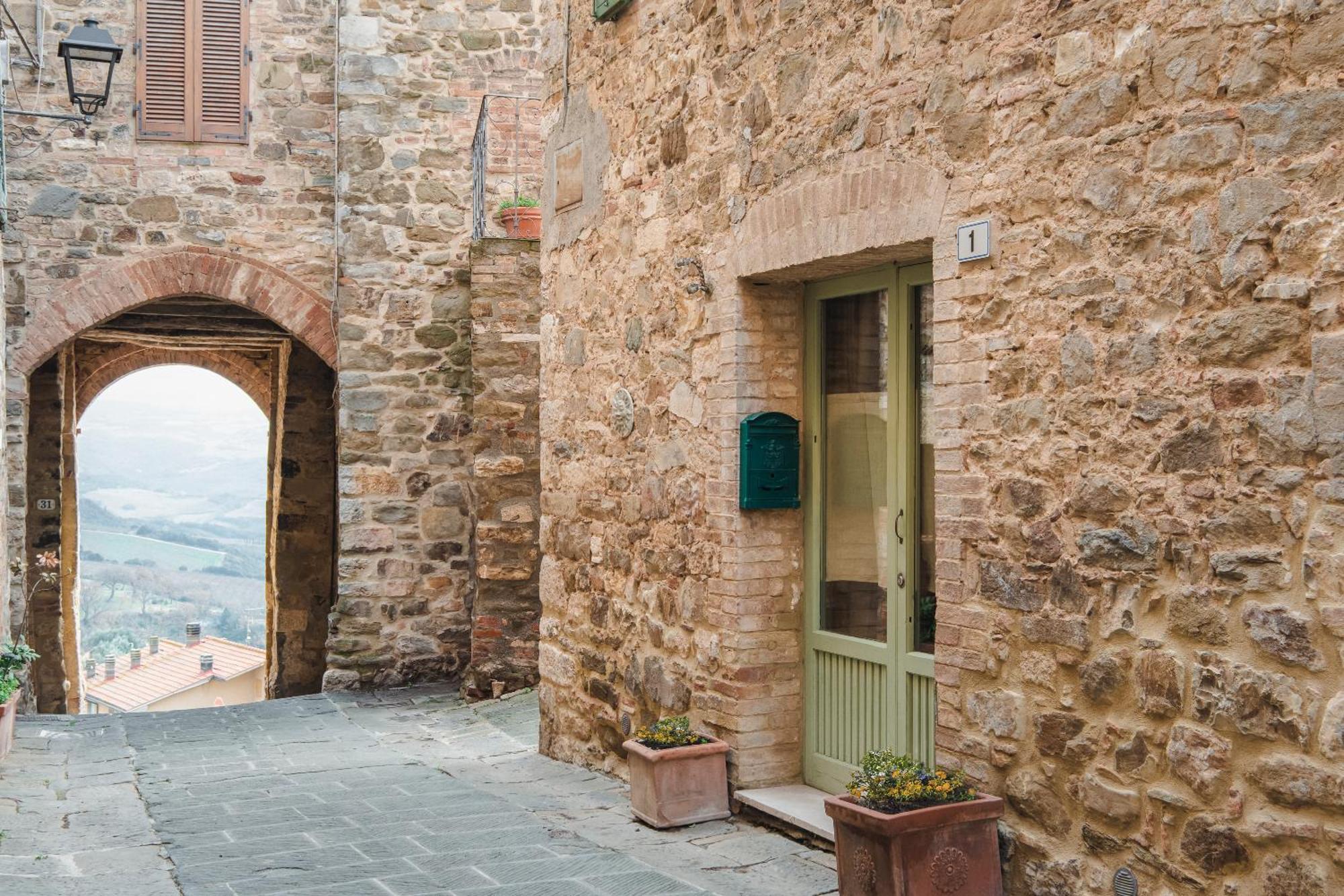 Апартаменты Il Borghetto - La Bottega Di Adele Loft Кастельнуово-дель'Абате Экстерьер фото