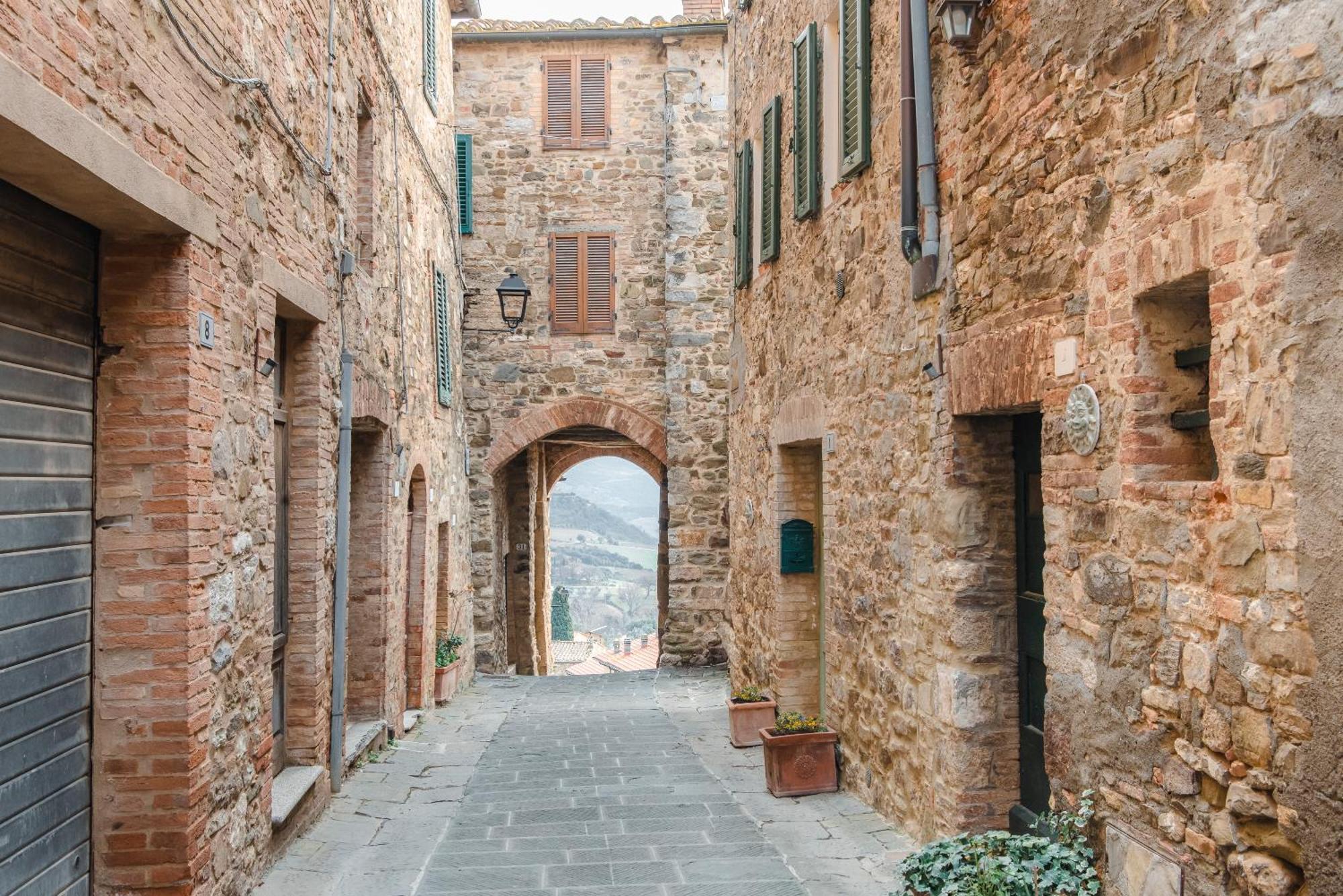 Апартаменты Il Borghetto - La Bottega Di Adele Loft Кастельнуово-дель'Абате Экстерьер фото