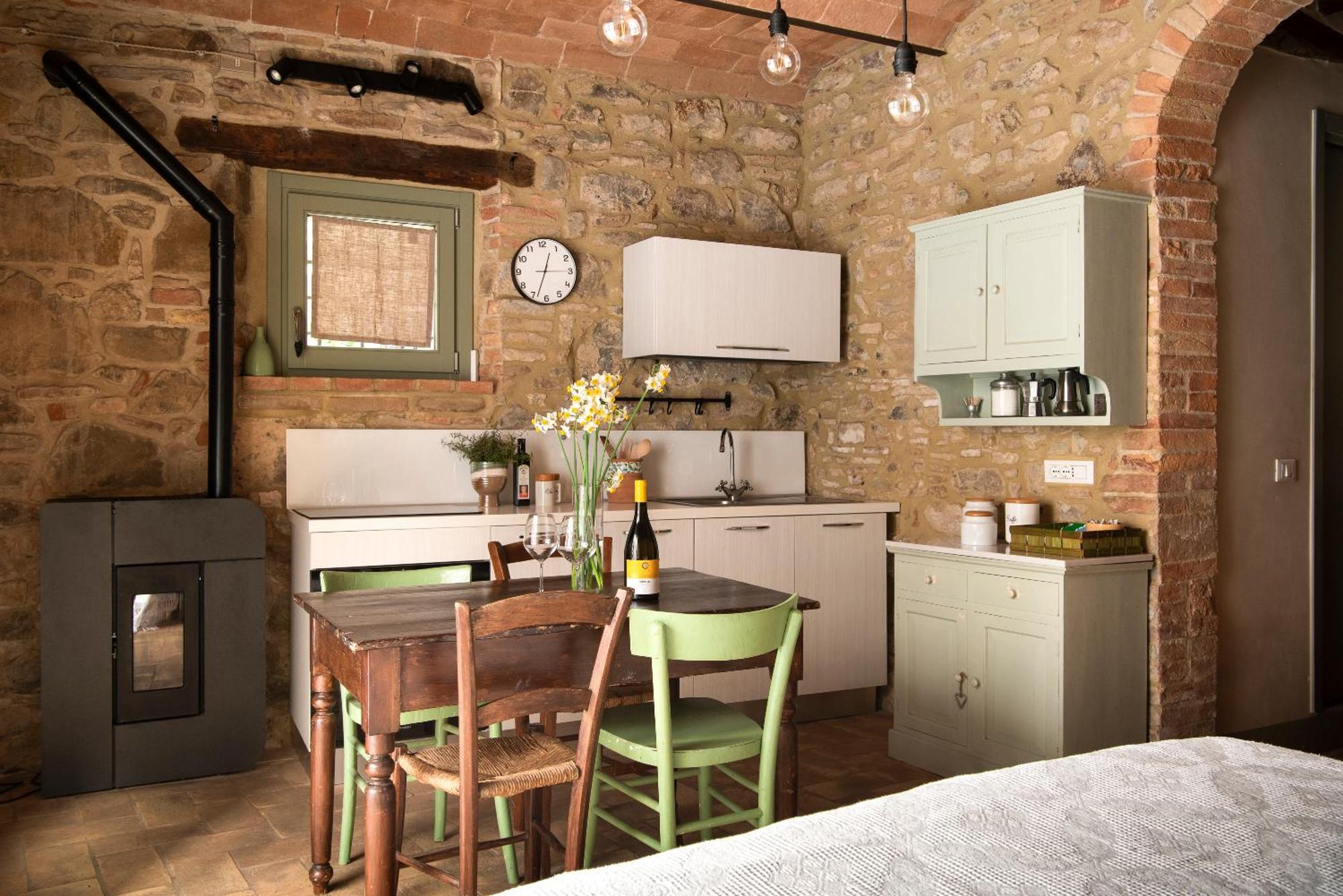 Апартаменты Il Borghetto - La Bottega Di Adele Loft Кастельнуово-дель'Абате Экстерьер фото